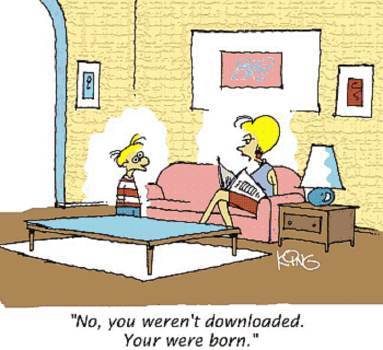 I am not downloaded, right?