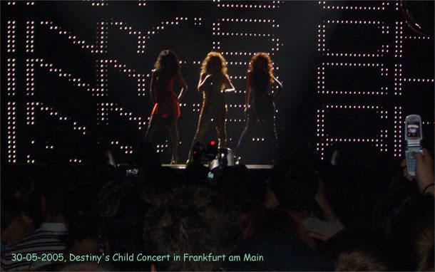 Destiny's Child Concert in Frankfurt, 30-05-2005
