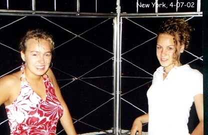 Joanna & Adrianna on Tenerife 2003